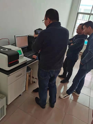 東華理工大學，低溫差示掃描儀交機培訓完成